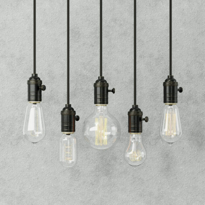 Industriële Loftbar inclusief kabels en fittingen zonder lampen - Afbeelding 8