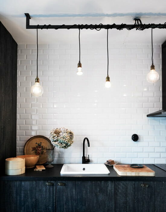 Industriële lightbar / Loftbar voor het creeren van een robuuste uitstraling - lamp
