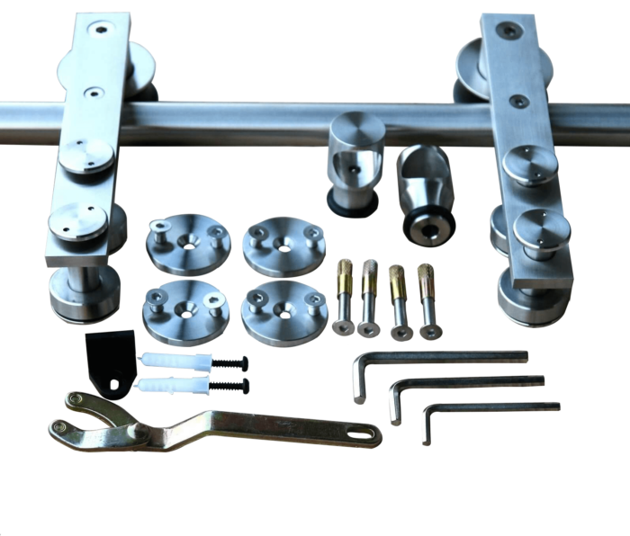 Schuifdeursysteem RVS Strip