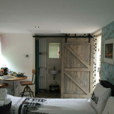 Badkamerdeur in Studio