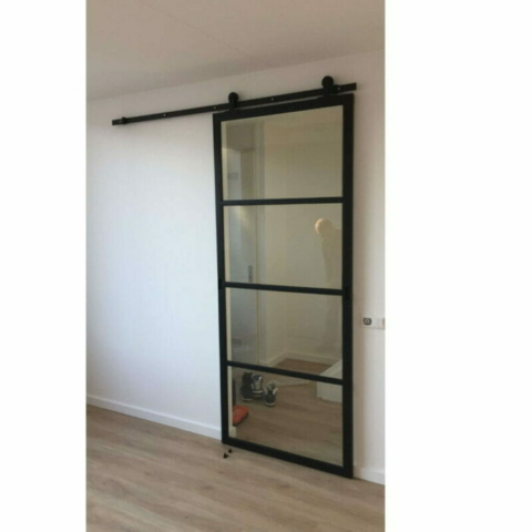Stalen schuifdeur 240 x 100