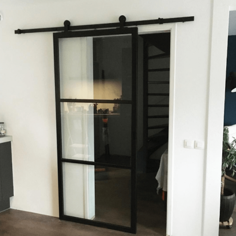 Stalen schuifdeur wide