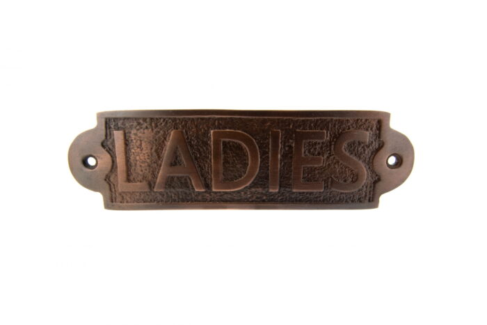 Toiletbordje Ladies koper