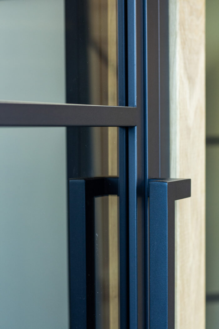 Stalen scharnierdeur Smartline linksdraaiend helder glas 211,5x83 - Afbeelding 6