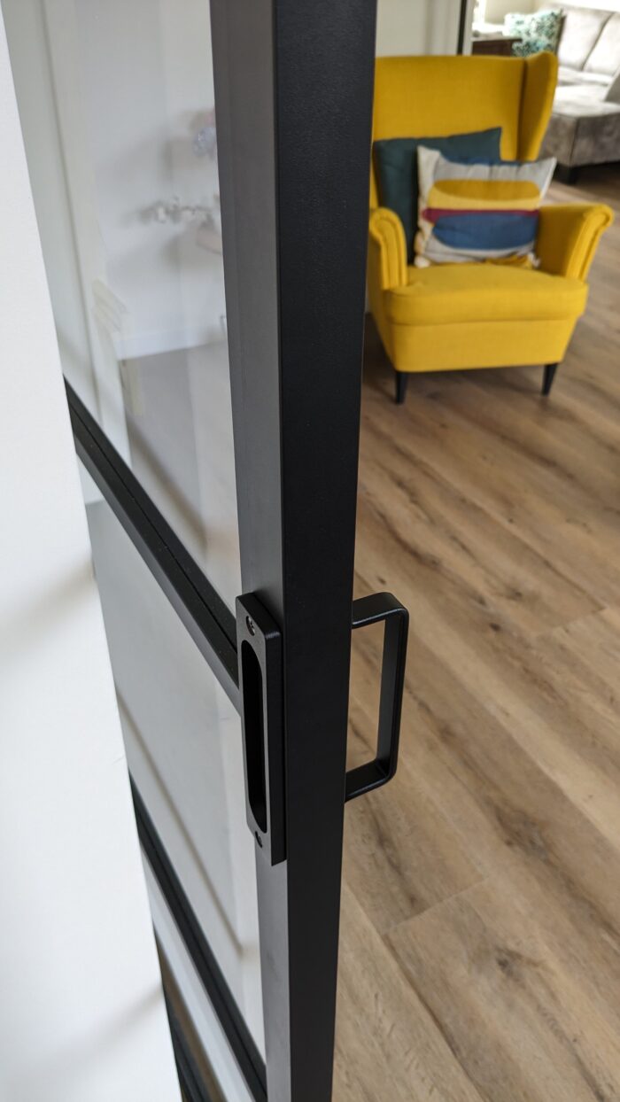 Stalen schuifdeur Smartline 4-vaks helder glas - Afbeelding 5