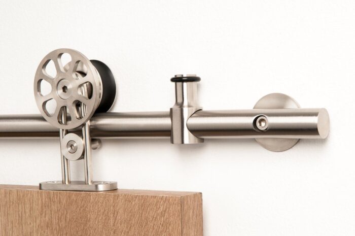Schuifdeursysteem RVS Spaak 200cm - Afbeelding 2