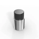 Stopper Groot Nikkel Glans Wandmontage | Loftdeur deuraccessoires