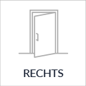 stalen deur rechtsdraaiend