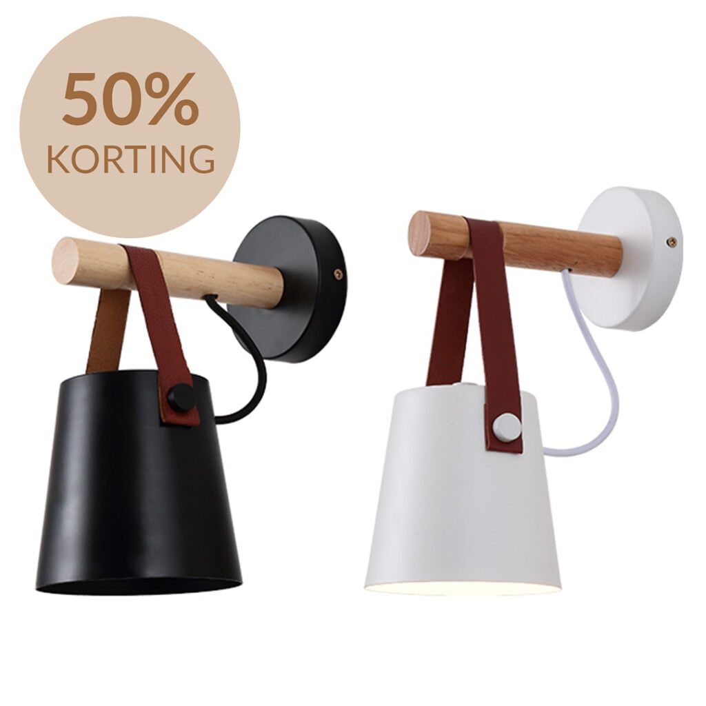 Nordic wandlampen 2 stuks