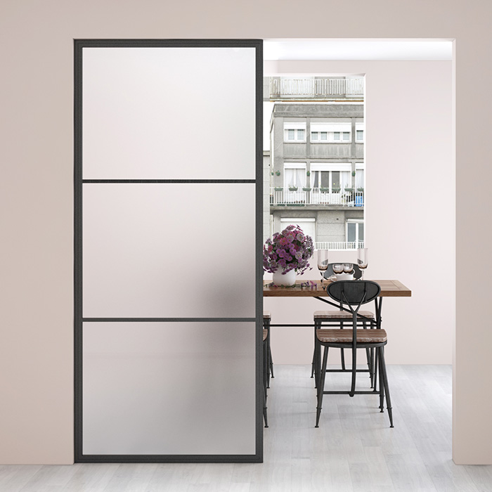 Maatwerk vast stalen paneel Smartline zwart - Afbeelding 5