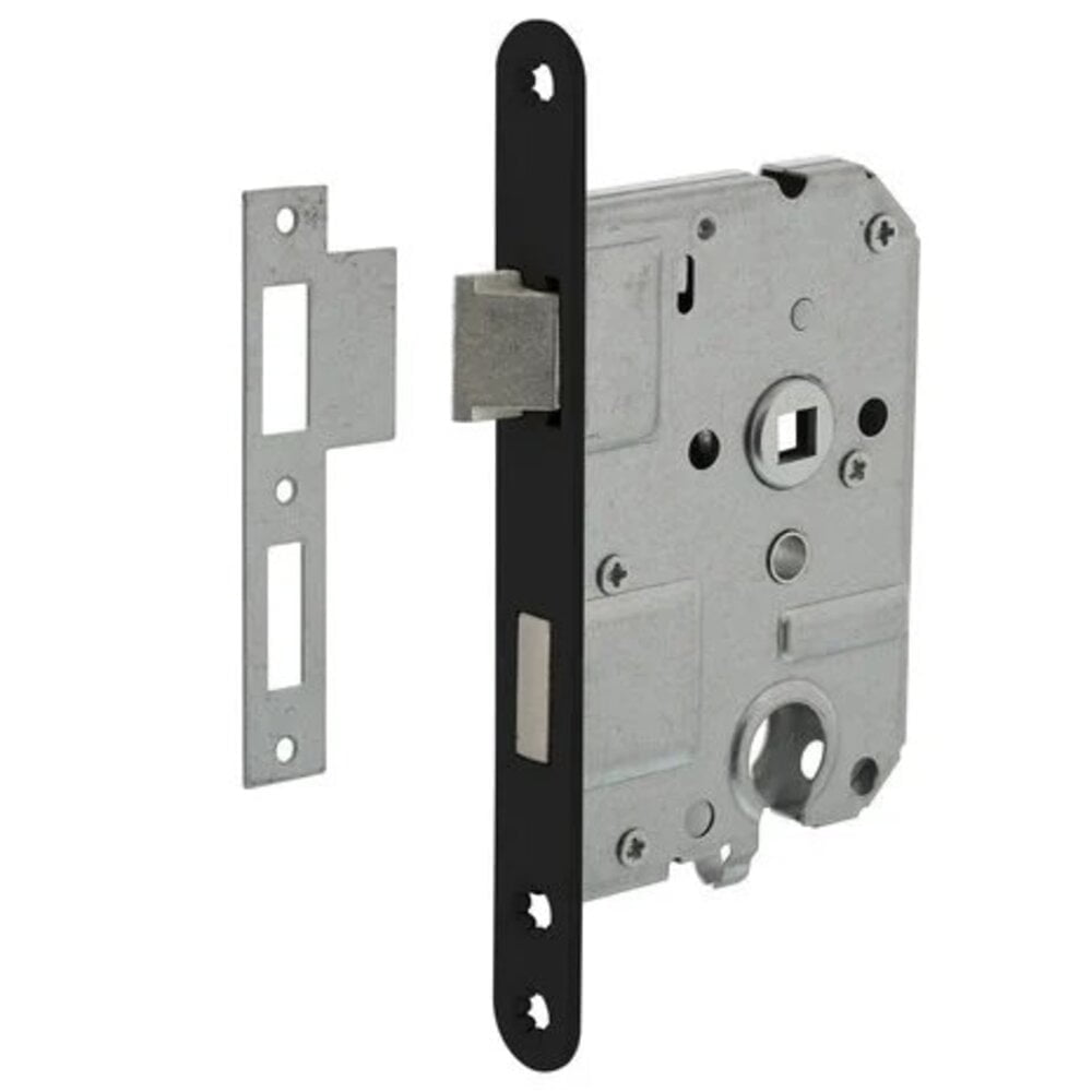 Deurbeslag set Lusso met cilindergat en cilinder dag-en nacht slot - Afbeelding 4