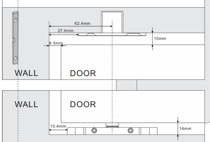 Maatwerk stalen taatsdeur Smartline rookglas - Afbeelding 2