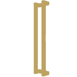 Handgreep scharnierdeur Colorline 62 cm goud