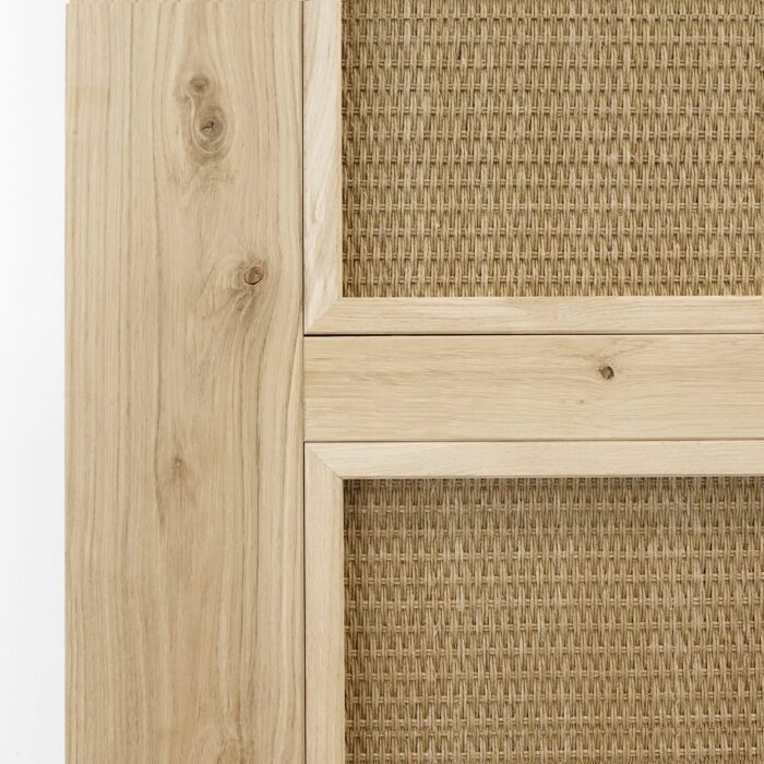 Schuifdeur Eikenhout Rotan Tofino 100x210 - Afbeelding 4