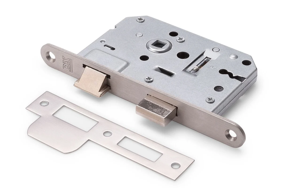 Deurbeslag set met sleutelrozet en deurklink Luxor antraciet grijs - Afbeelding 5