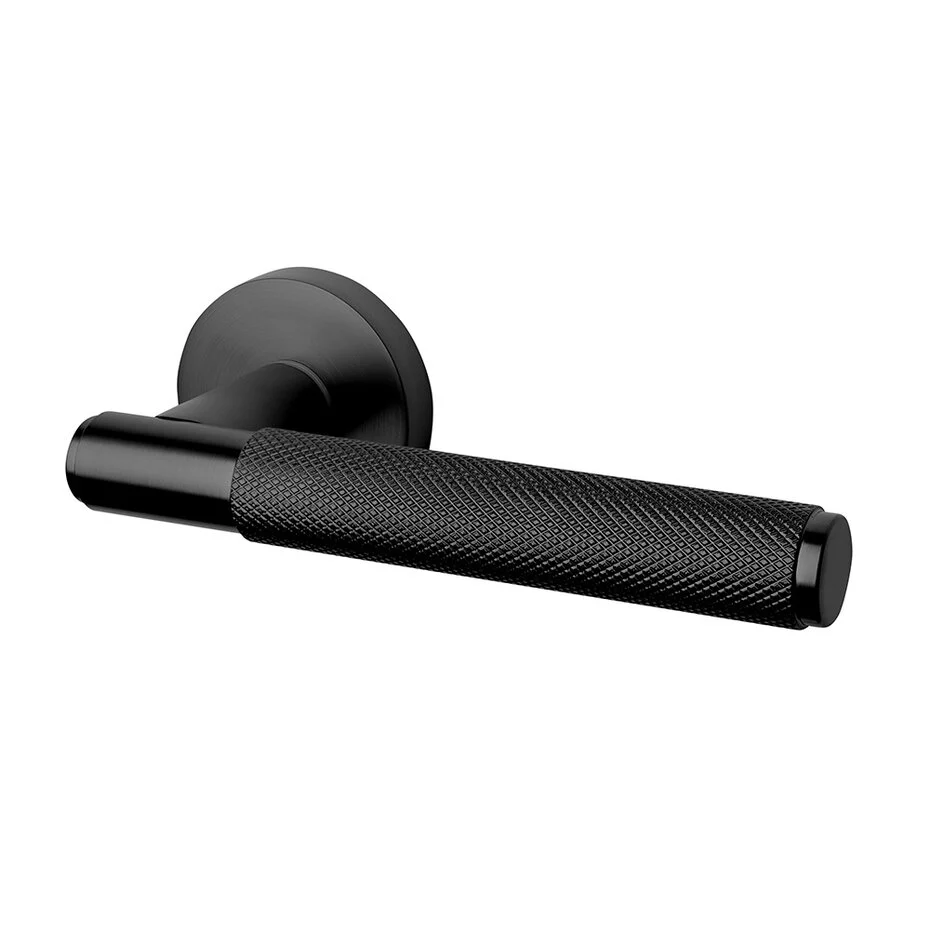 Deurklink Luxor in mat zwart - Afbeelding 2